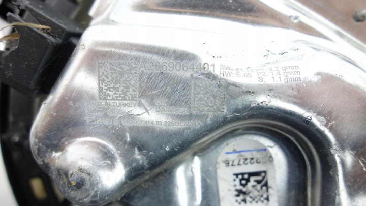 фото №12, Обігрівач повітродувка повітропровід mercedes c w206 21- a2069064401