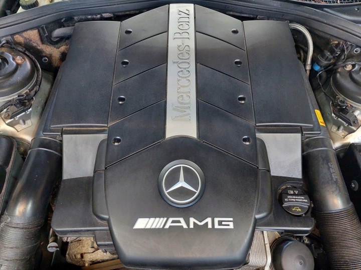 фото №6, Балка підвіски підрамник зад задня міст заднє mercedes cl 55 amg 5.5 v8 w215