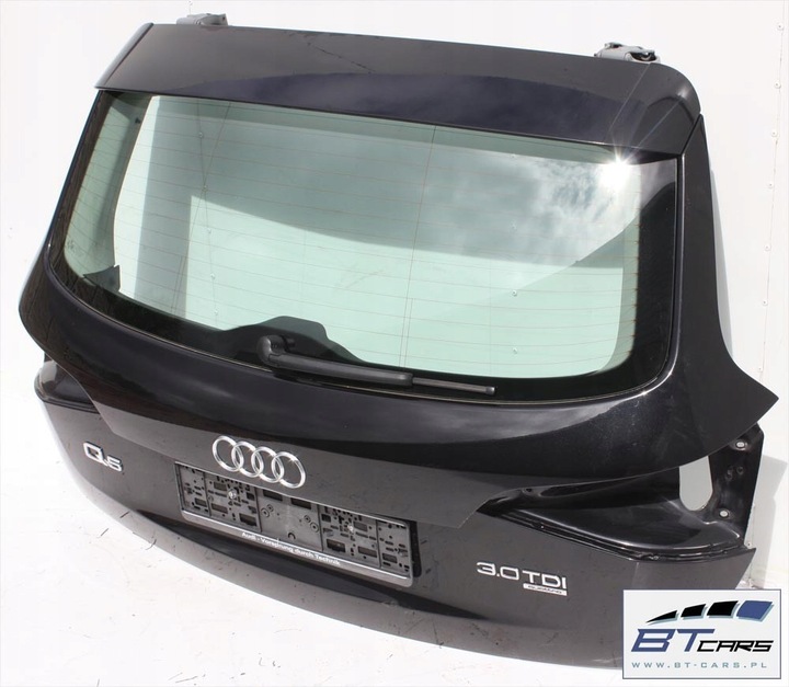 фото №10, Audi q5 крышка задняя зад багажника + стекло 8r 8r0827023 8r0827933 8r0845501