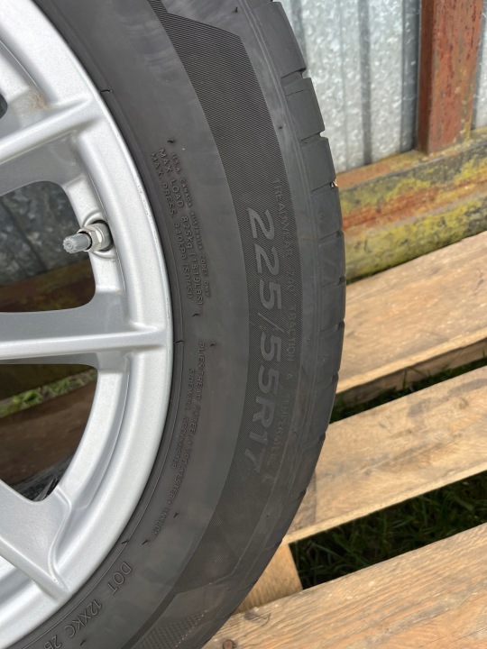 фото №9, Диски диски bmw g30 g31 g12 225/55/17 6868217, шина лето hankook 21/23r