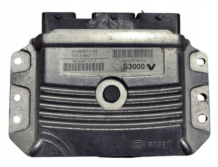 фото №1, Блок управления двигателя renault modus 21584913-3a 8200376474 + программирование