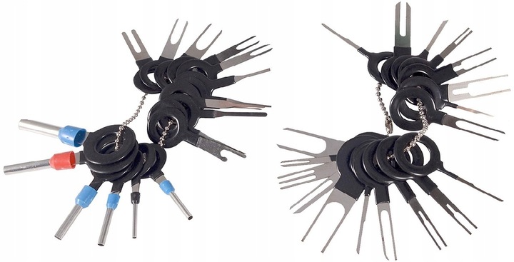 фото №14, Wyjmaki демонтаж контактів колодок sam. великий kpl 36szt+2!