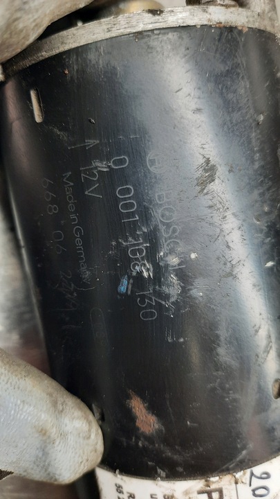 фото №6, Стартер 0001108130 peugeot 406 2.0b 97r