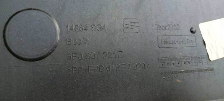 фото №7, Бампер перед передній seat ibiza v 17- 6f0807221d
