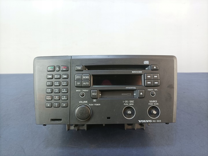 фото №1, Volvo s60 v70 i радіо cd касети hu-603 865115