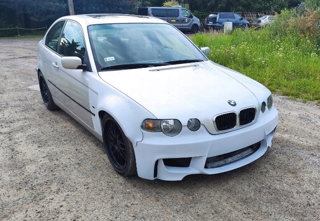 фото №1, Bmw e46 compact бампер перед i зад новий підкладка