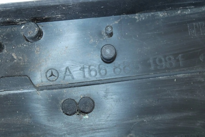 фото №3, Рамка номерного знака регистрационный mercedes gle w166