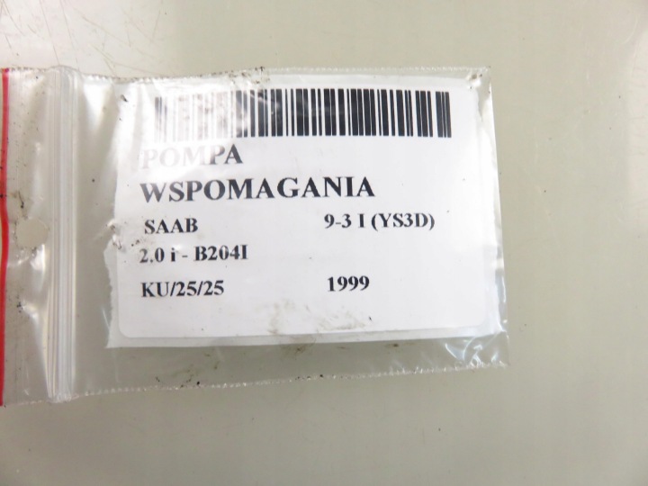 фото №11, Насос гидроусилитель saab 9-3 i ys3d 2.0 i - b204i 5170675 26080060sd
