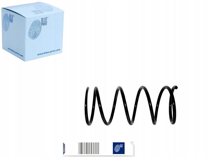 фото №1, Пружина підвішування [блакитний print]