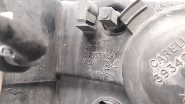 фото №11, 39350748 фара лівий лампа перед opel vectra b carello