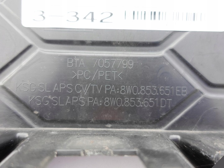 фото №10, Audi a4 b9 8w0 s-line рестайлінг 19- решітка радіатора решітка чорний