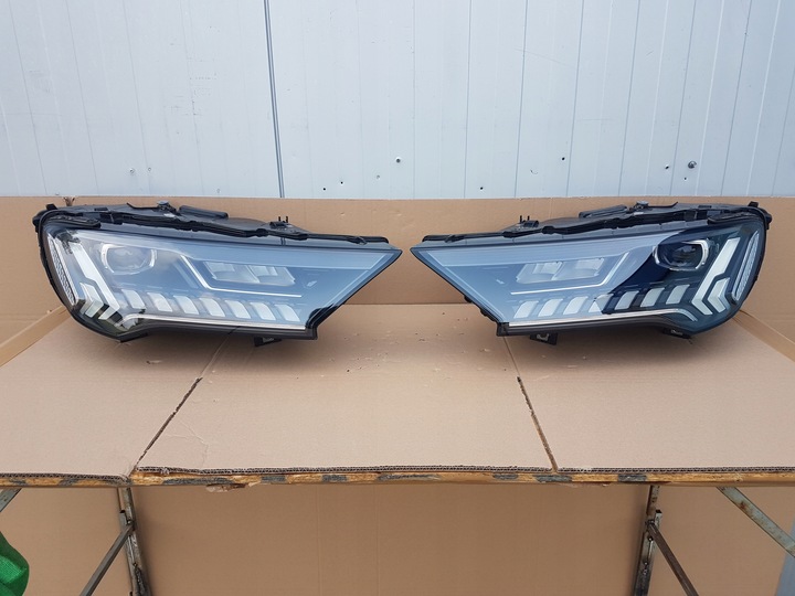 фото №1, Лампа перед правая левая audi q7 sq7 рестайлинг 4m0 matrix 4m0941039c/4m0941040c