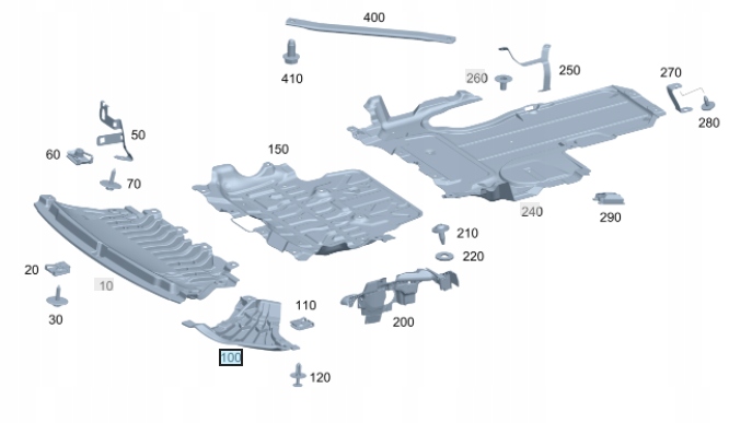 фото №8, Защита боковая бампера w213 16- a2135205600