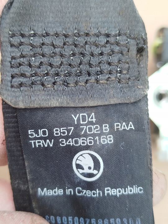 фото №7, Безпеки праве перед skoda roomster 5j0857702b