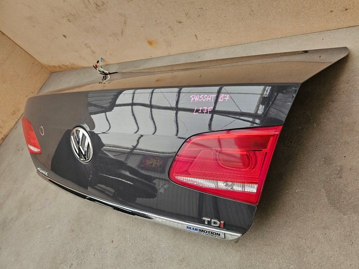 фото №6, Vw passat b7 sedan кришка багажника li7f