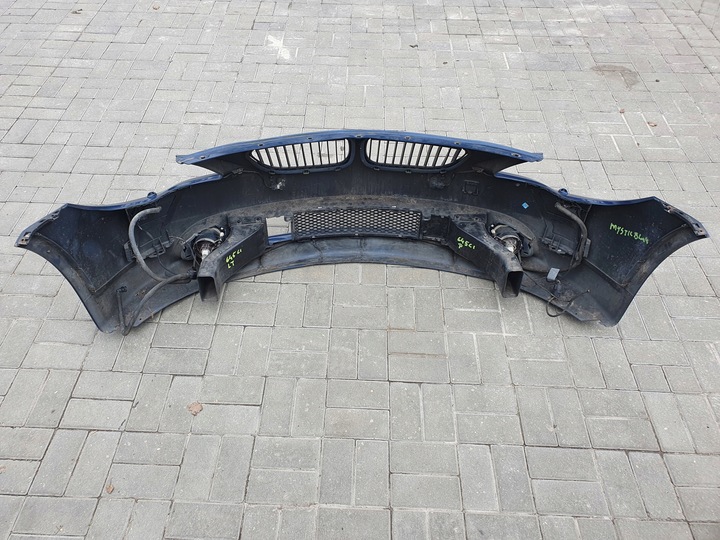 фото №11, Bmw 6 e63 бампер перед a07/5 mysticblau комплектный