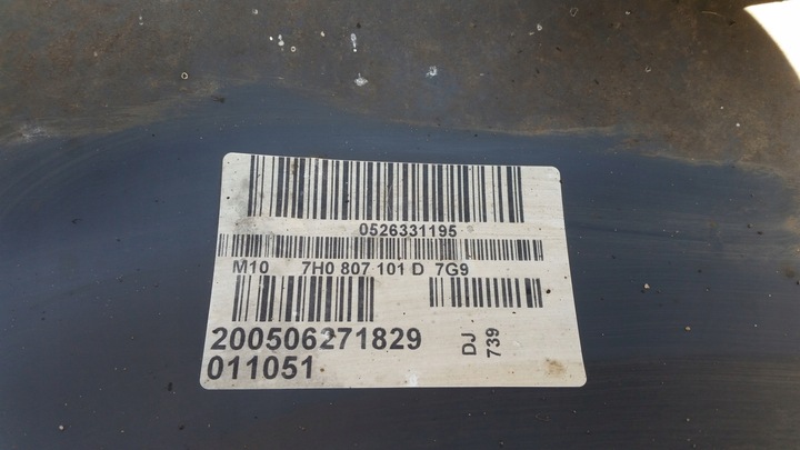 фото №15, Бампер vw t5 7h0807101