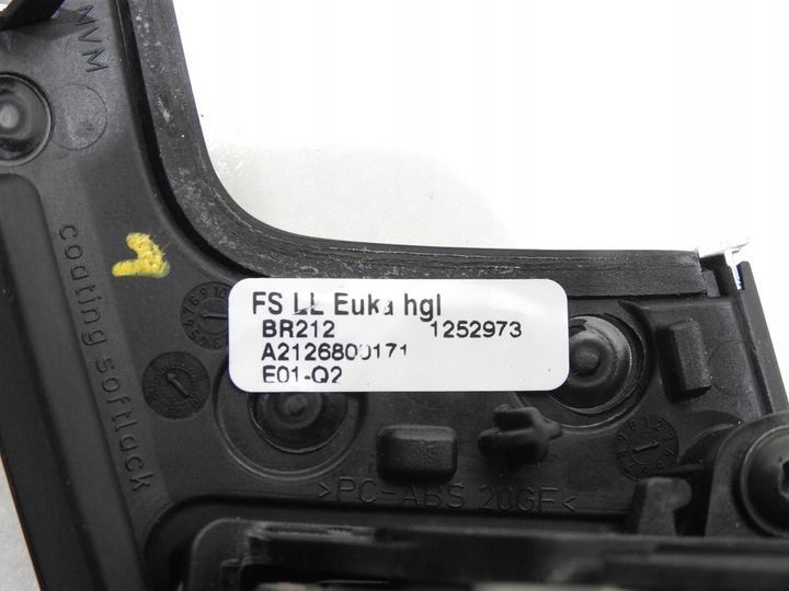 фото №9, Решітка повітропровід ліва mercedes w212 a2128300154