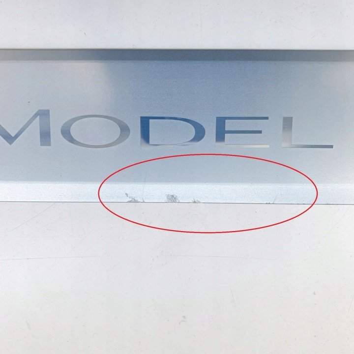 фото №5, Tesla модель 3 2018 правая сторона защита планки передний