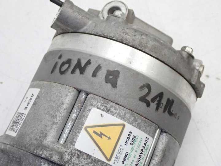 фото №11, Компрессор кондиционера ca600avpaa03 hyundai ioniq электрический em10 21r