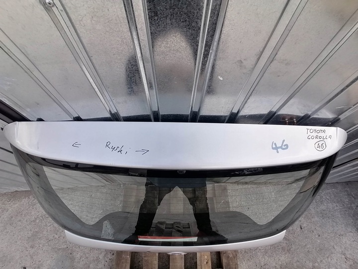 фото №3, Кришка скло зад toyota corolla e12 hb 5d 02-04