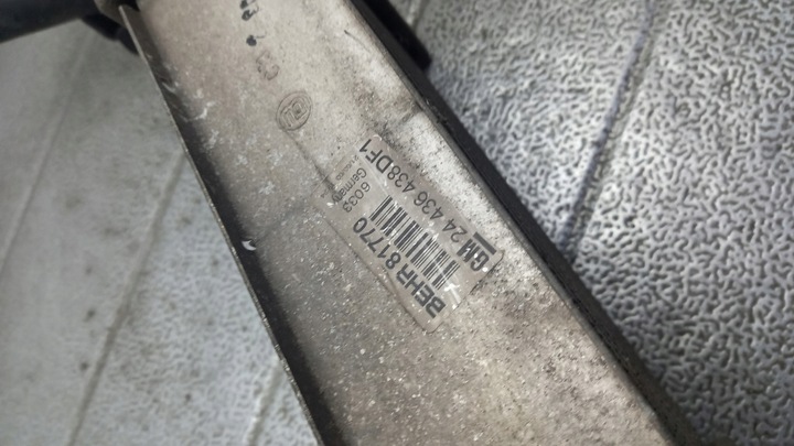 фото №5, Інтеркулер opel zafira a 2.2dti 03r 24436438