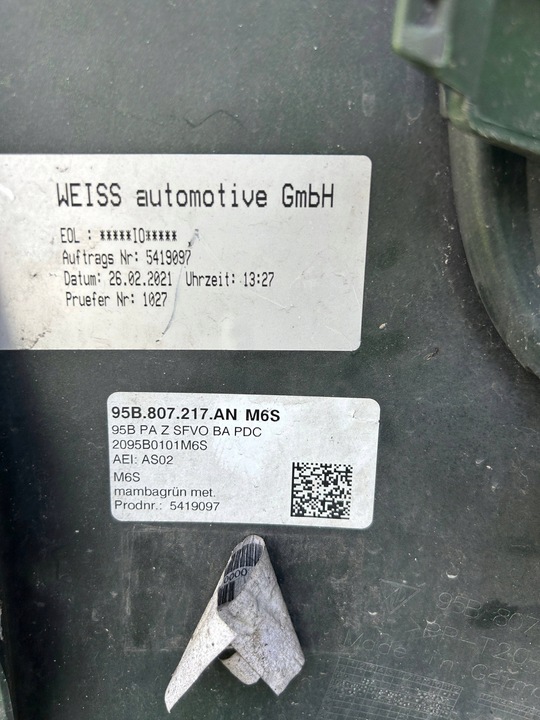 фото №15, Porsche macan 95b 18- рестайлинг gts бампер перед переднее