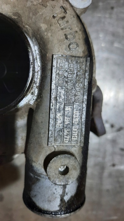 фото №4, Turbo-sprężarka mazda 323f 00r 2.0d