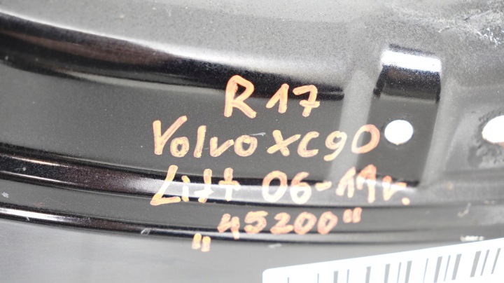 фото №10, Крыло правое перед передний volvo xc90 рестайлинг 06-11r 45200
