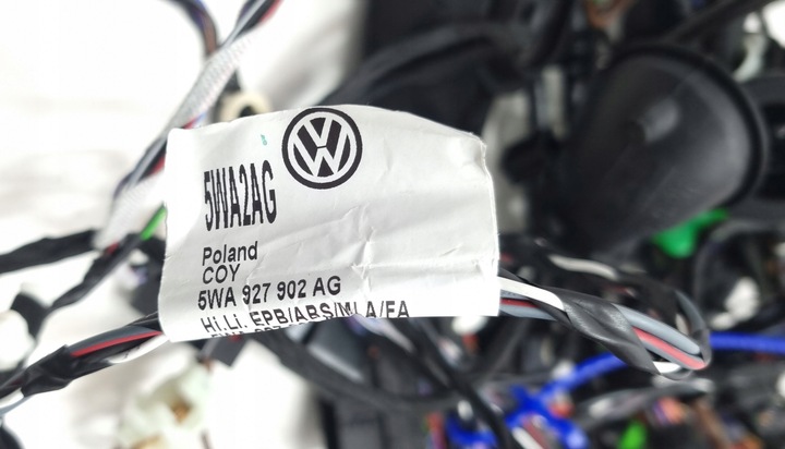 фото №12, Установка джгут інтер'єру uk audi a3 8y sportback 5wa927902ag tab010619fh