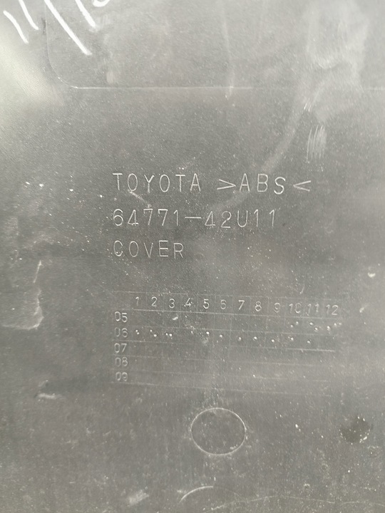 фото №13, Захист корпус ванна колеса запасного toyota rav4 iii 2005-2008 колір 1e0