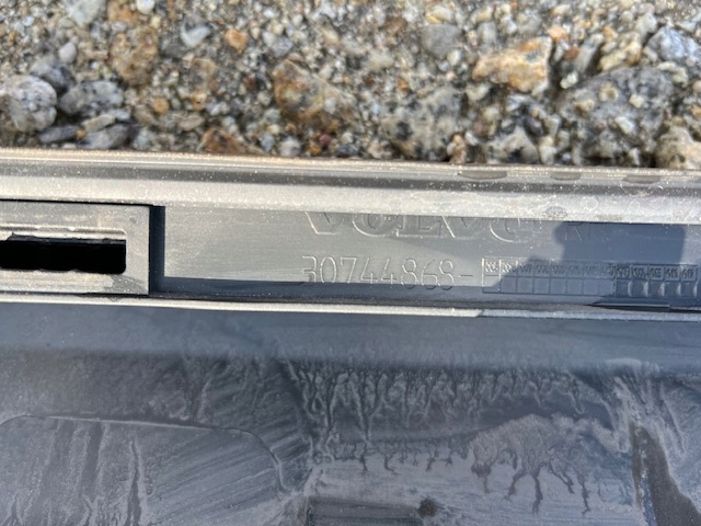 фото №11, Volvo xc60 i 08-13 молдинг порогова права ліва 31294848 30744868 структура
