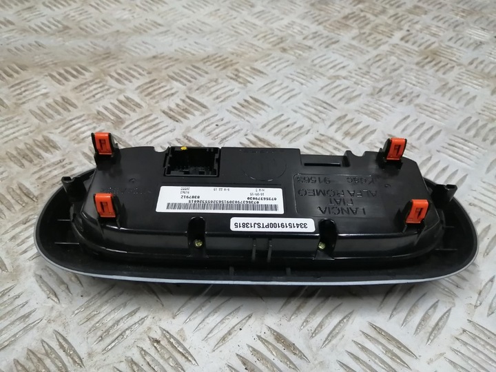 фото №9, Fiat 500x панель кондиціонера клімат 07356379030