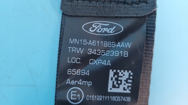 фото №13, Ford ecosport pas безопасности левое зад mn15-a611b69