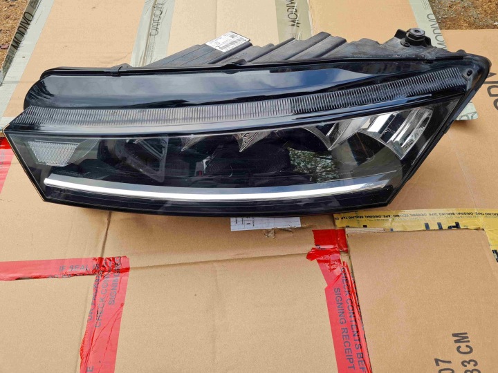 фото №7, Skoda octavia 4 iv бампер капот фара полный led pas радиатор перед
