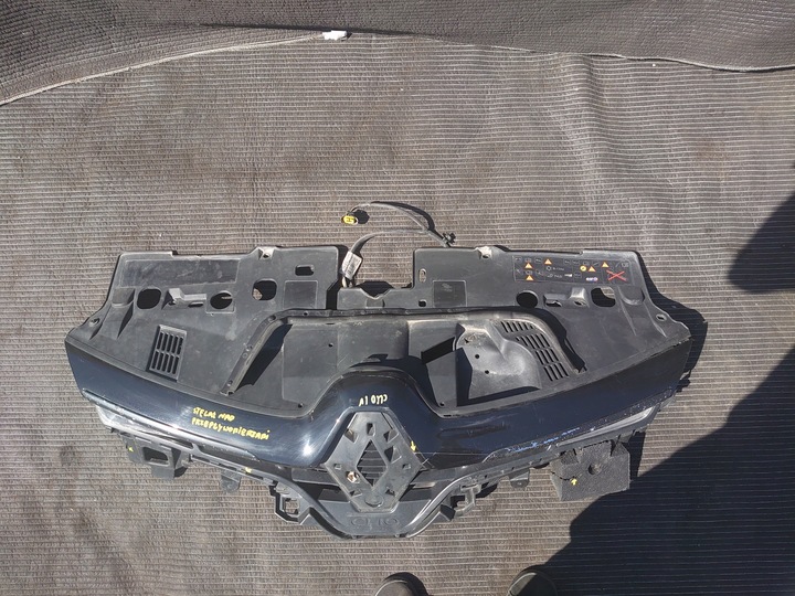 фото №3, Решётка радиатора решётка радиатор планка хром усилитель renault clio iv 4 12-