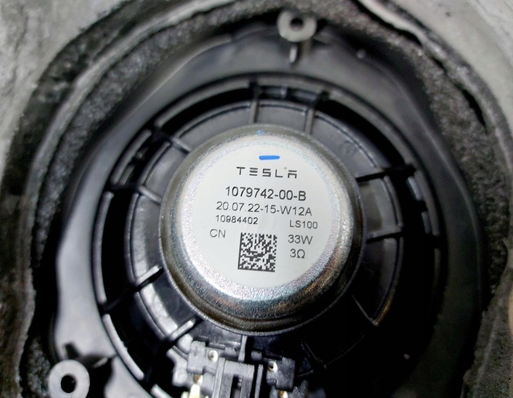 фото №8, Tesla 3 tesla iii 22r. полка багажника зад динаміки 1538903-00-d