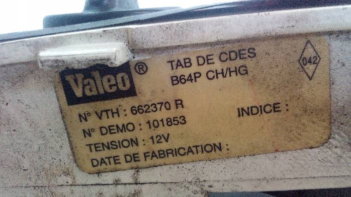 фото №2, Панель повітропровід renault megane i