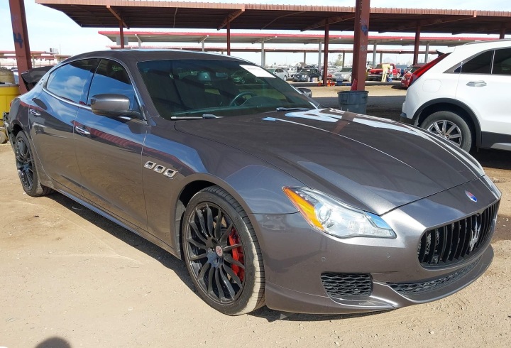 фото №10, Бампер задний kpl. датчики жгут pdc maserati quattroporte 2015