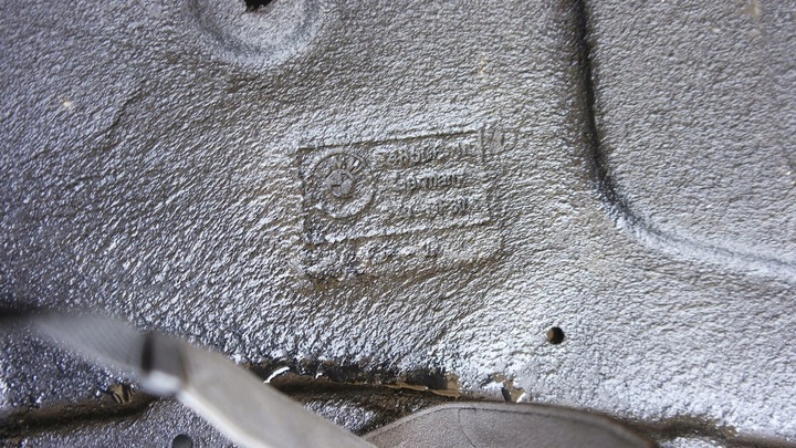 фото №5, Плита захист шасі двигуна bmw 5 e60 535d