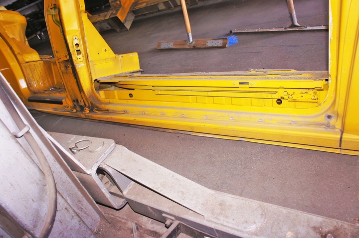 фото №7, Oc045 ford transit custom порог стойка b левый середина