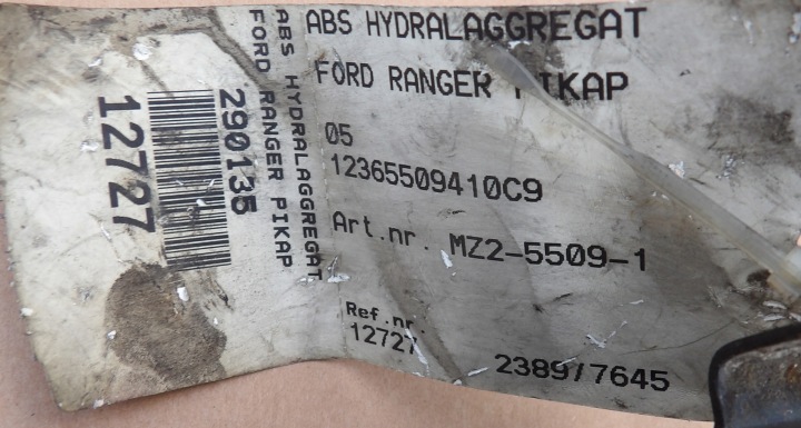 фото №6, Ford ranger блок керування abs um53-437a0 mz2-5509-1