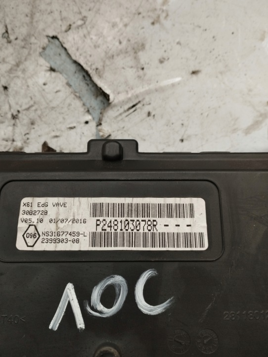 фото №10, Renault kangoo 3 iii панель приборов p248103078r