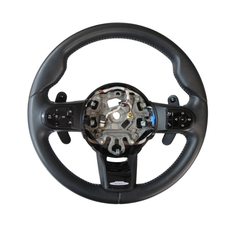 фото №6, Руль мультифункция лепестки кожа mini f55 f56 f57 roki 2014-2021