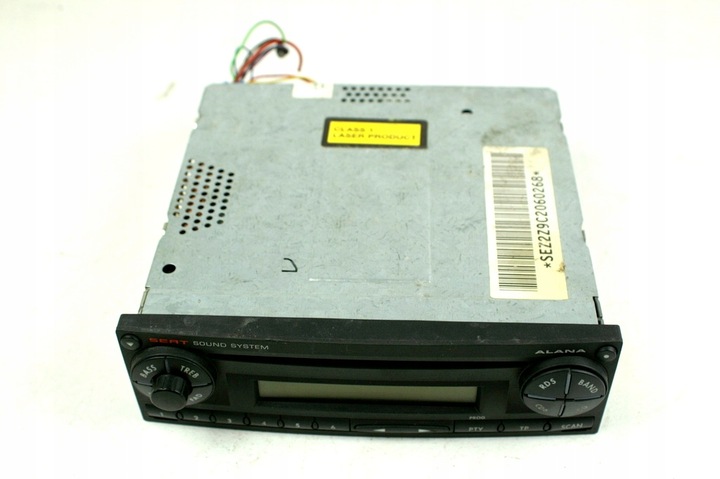 фото №1, Seat altea радио cd заводские 6l0035156 bez код