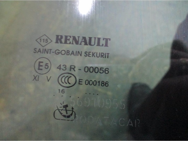 фото №2, Стекло дверь правая зад задняя renault espace v 5