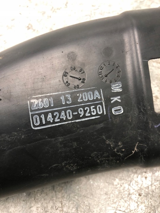 фото №5, Впуск повітропровід повітря mazda 3 bk 014240-9250