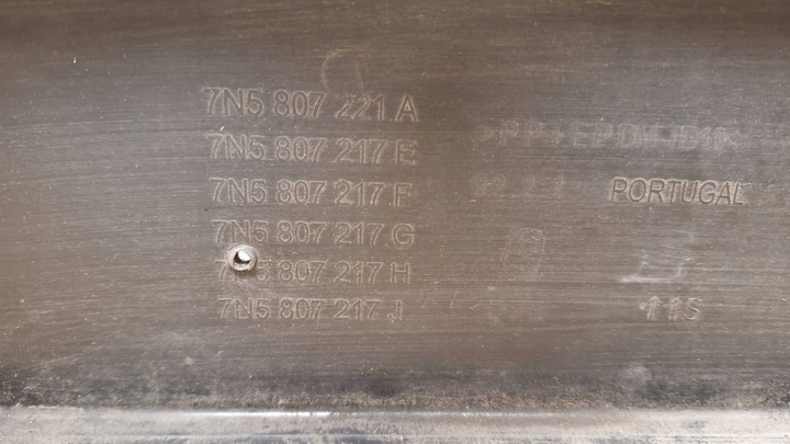 фото №7, Бампер перед 7n5807221a vw sharan ii 2 10-