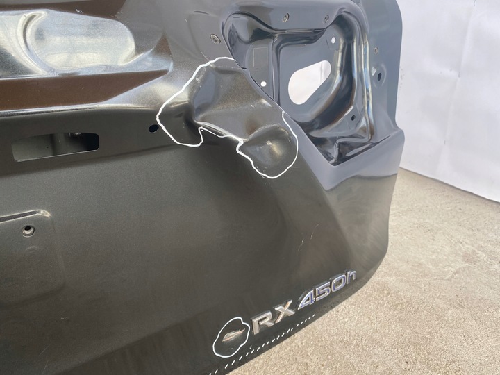 фото №7, Lexus rx iv 15r- крышка багажника зад