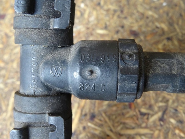 фото №8, Vw sharan 7n audi q3 8u 2.0 tdi трубка  пального паливний 7n0130307c